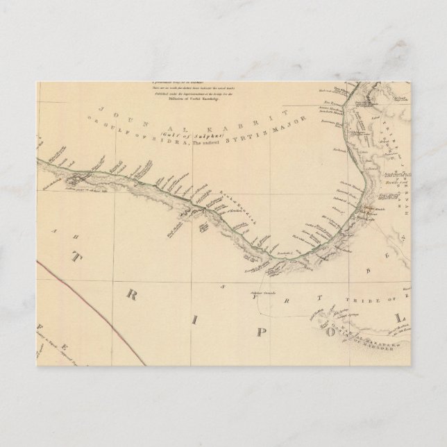 Postal Trípoli (Anverso)