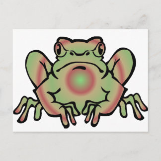 Postal Trippy Frog
