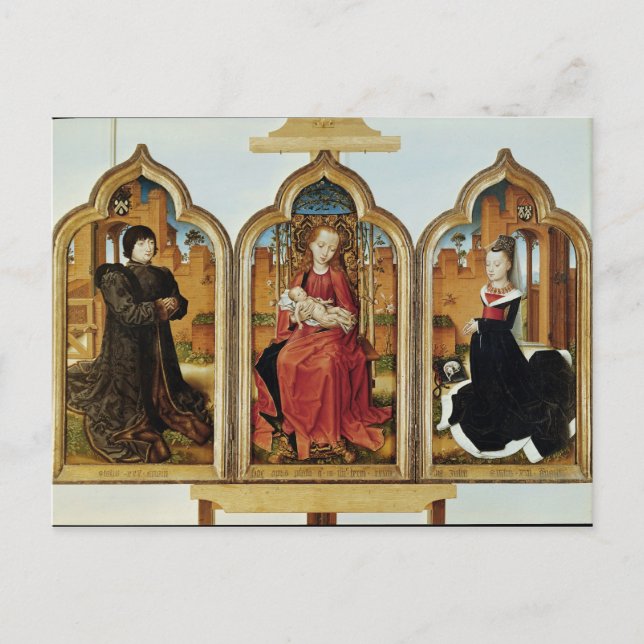 Postal Triptych de Jean de Witte, 1473 (Anverso)