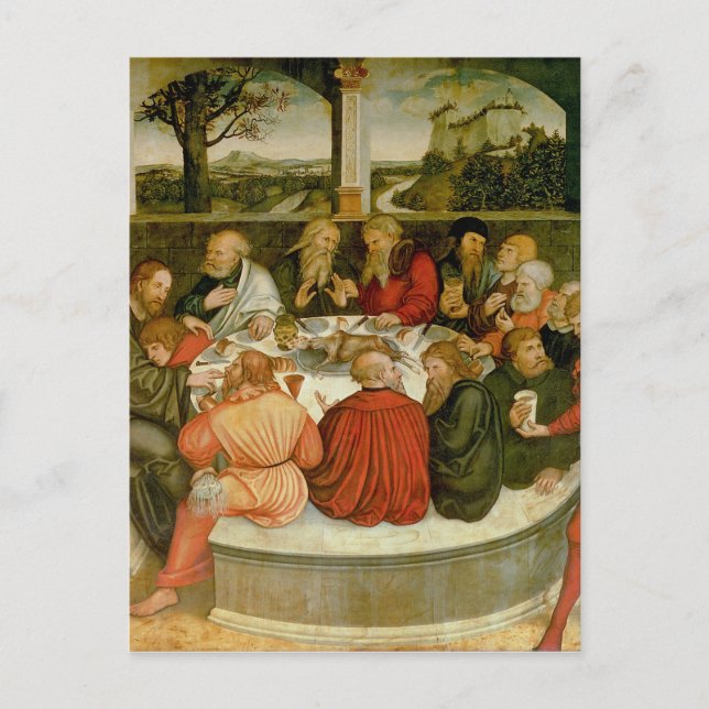 Postal Triptych, panel izquierdo, Philipp Melanchthon (Anverso)