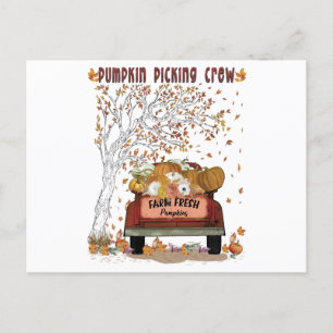 Postal Tripulación de calabaza