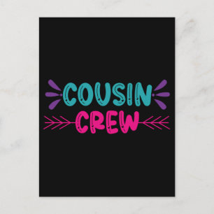 Postal Tripulación de primos lindos