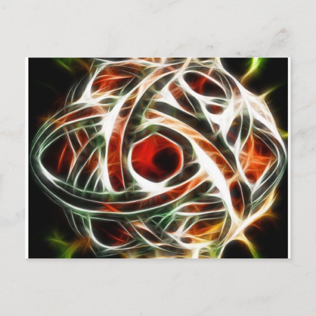 Postal Triquatra multicolor (Anverso)