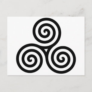 Postal Triquetra Celta Knot II