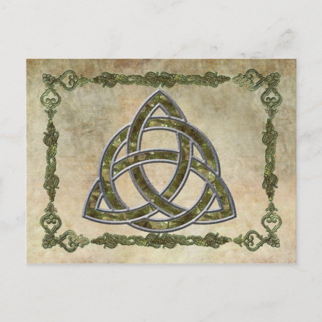 Postal Triquetra natural (Anverso)