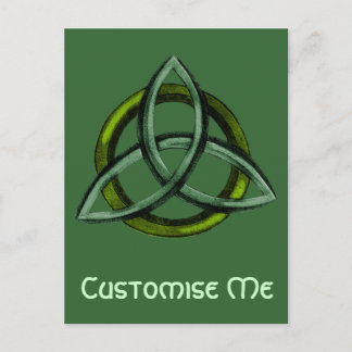 Postal Triquetra (verde)