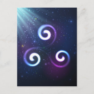 Postal Triskel mágico