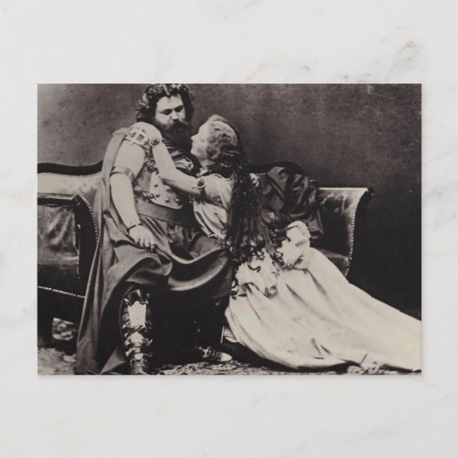 Postal Tristan y Isolde (Anverso)