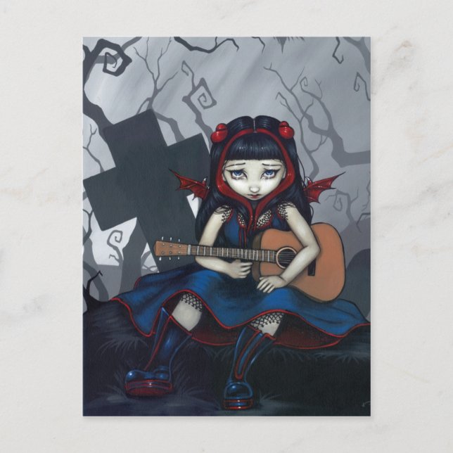 Postal "Triste Canción Triste" (Anverso)