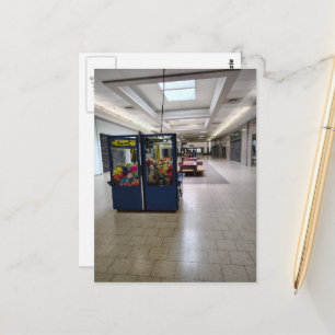 Postal Tristes Juegos de Centro Comercial Abandonado Espa