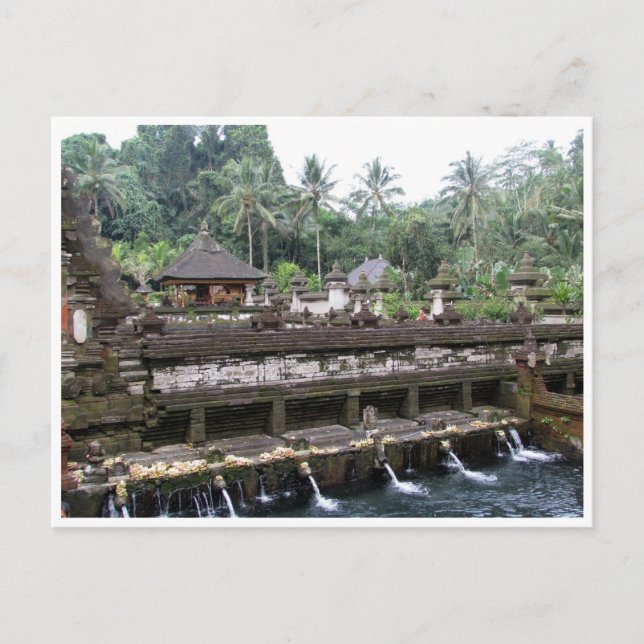 Postal trita empul temple bali (Anverso)