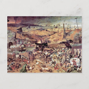 Postal Triunfo De La Muerte Por Bruegel D. No. Pieter
