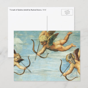 Postal Triunfo de los detalles de Galatea Angels por Raph