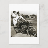 Triunfo del amor en una cosecha de motocicletas