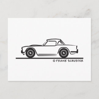 Postal Triunfo TR4 Softtop de 1968