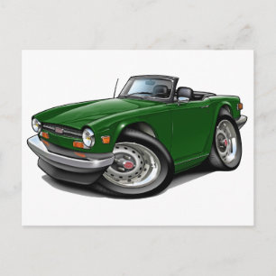 Postal Triunfo TR6 Green Car