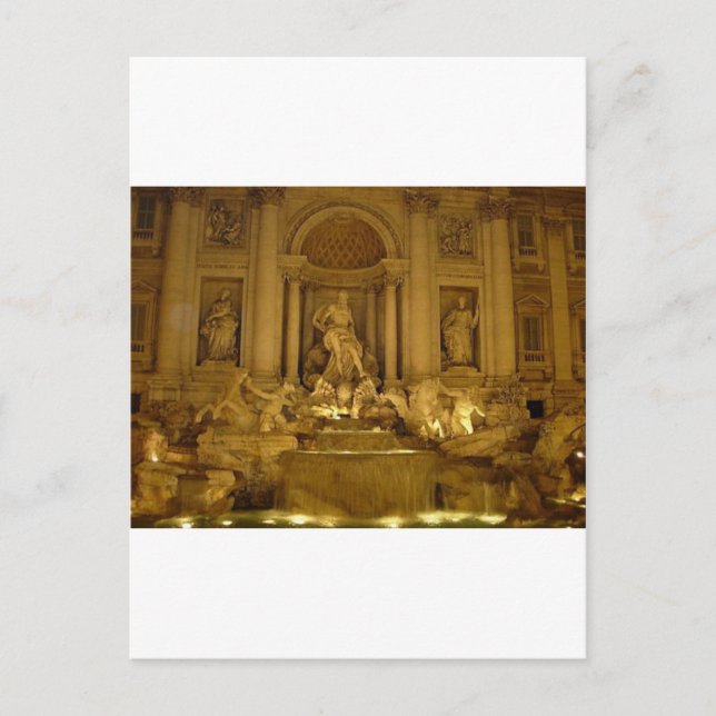 Postal Trivi Fountain (Anverso)