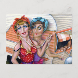 Postal Trixie Sisters: La serie de Trailer Rosa