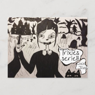 Postal Trixie & Truls vykort