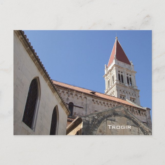 Postal Trogir - Croacia (Anverso)