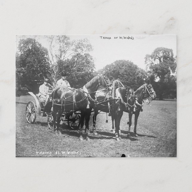 Postal Troika Americana 1911 (Anverso)