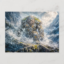 Postal Troll de Fantasía Dinámica en Tierra Atmosférica D