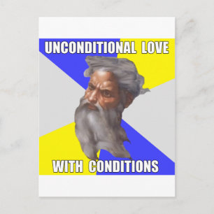 Postal Troll Dios Amor Incondicional