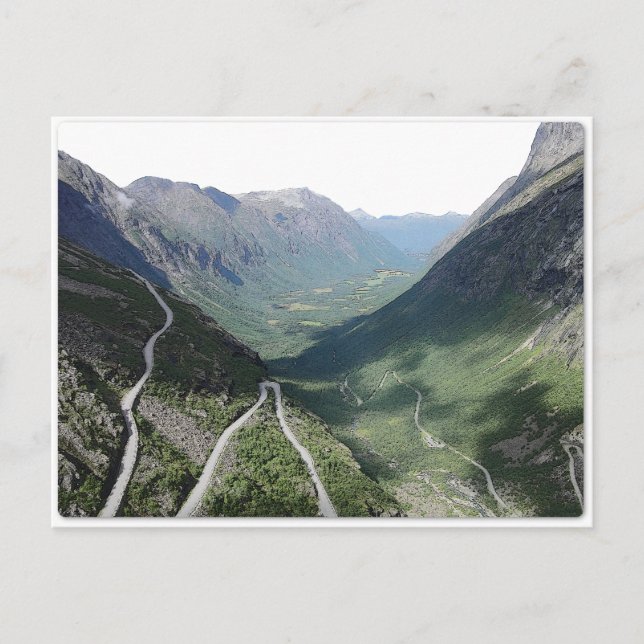 Postal Trollstigen (Anverso)