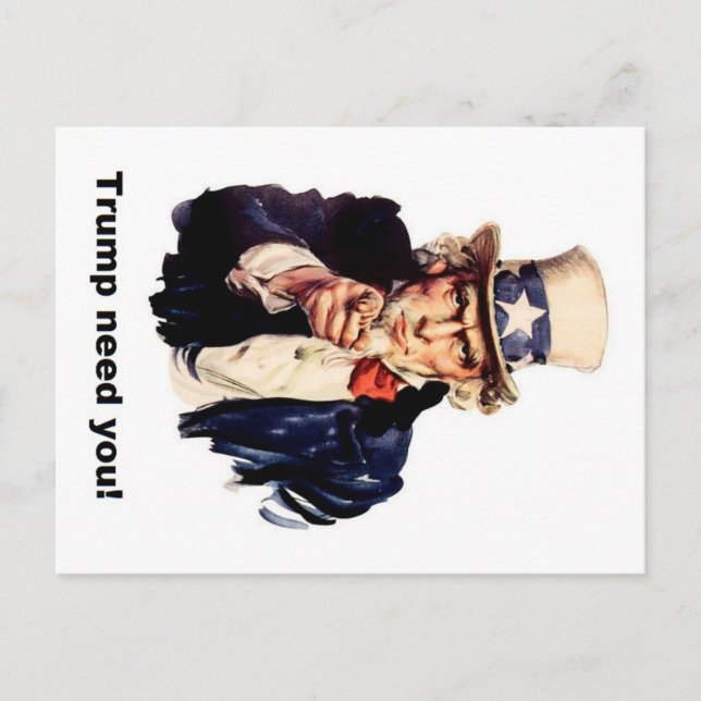 Postal trompezar necesita (Anverso)