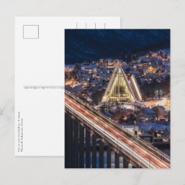 Postal Tromso de la Catedral del Ártico