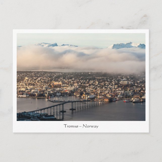 Postal Tromso Noruega (Anverso)