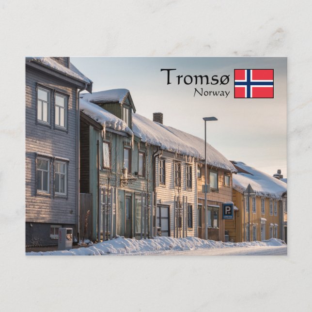 Postal Tromso Noruega (Anverso)