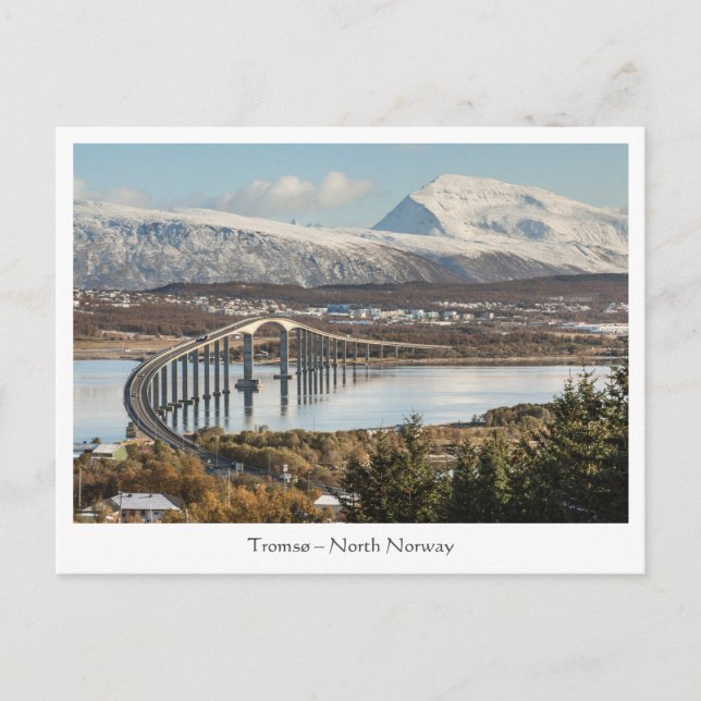Postal Tromso Noruega (Anverso)