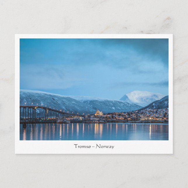 Postal Tromso Noruega (Anverso)