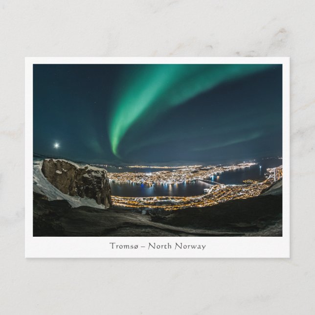 Postal Tromso Noruega (Anverso)