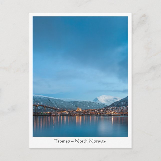 Postal Tromso Noruega (Anverso)