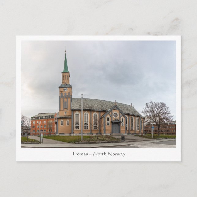 Postal Tromso Noruega (Anverso)