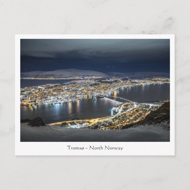 Postal Tromso Noruega (Anverso)