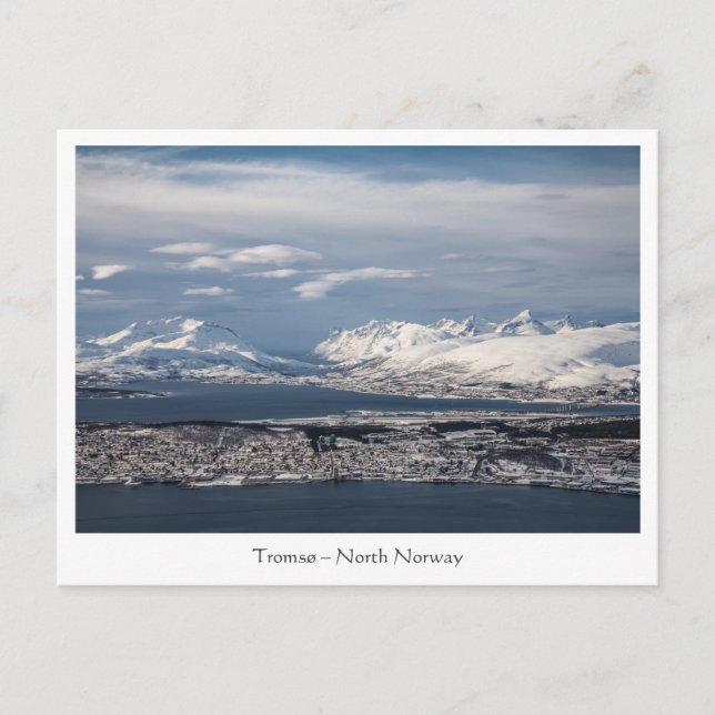 Postal Tromso Noruega (Anverso)