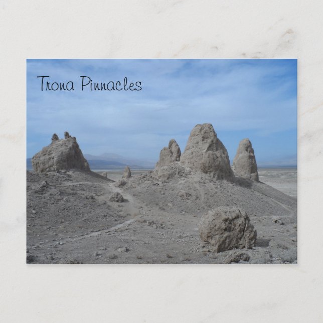 Postal Trona Pinnacles (Anverso)