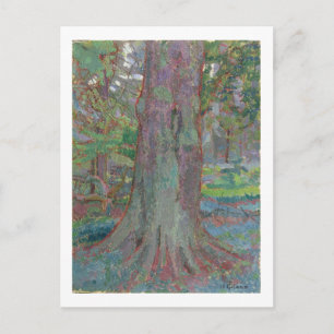 Postal Tronco de árbol, 1916 (aceite sobre lienzo)