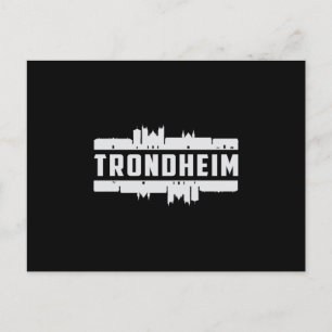 Postal Trondheim Noruega City Skyline Cityscape Funny Gif