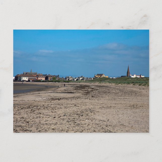 Postal Troon Beach Scotland (Anverso)