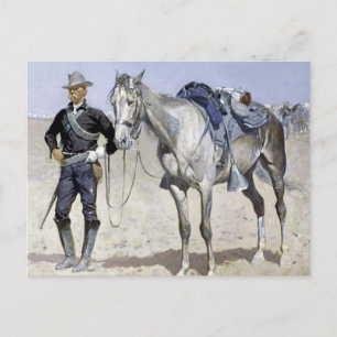 Postal Trooper de las Llanuras por Frederic Remington