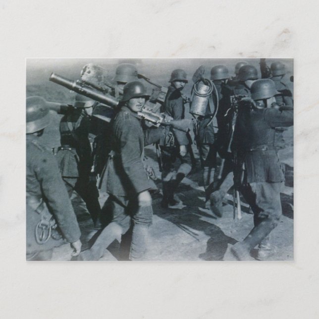 Postal Tropas alemanas (Anverso)