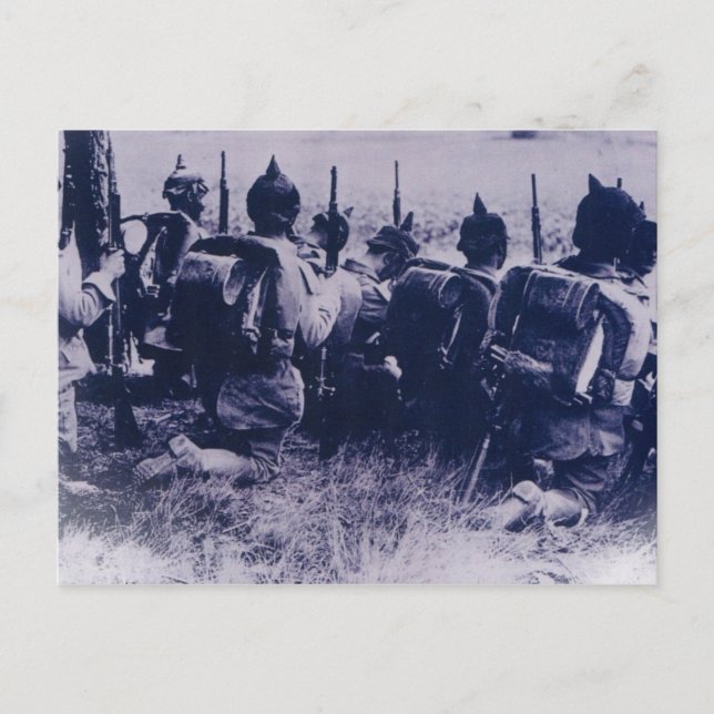 Postal Tropas alemanas (Anverso)