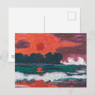 Postal Tropensonne Emil Nolde