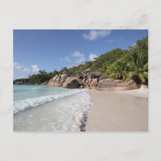 Postal Tropical Beach, Seychelles, Indian Ocean