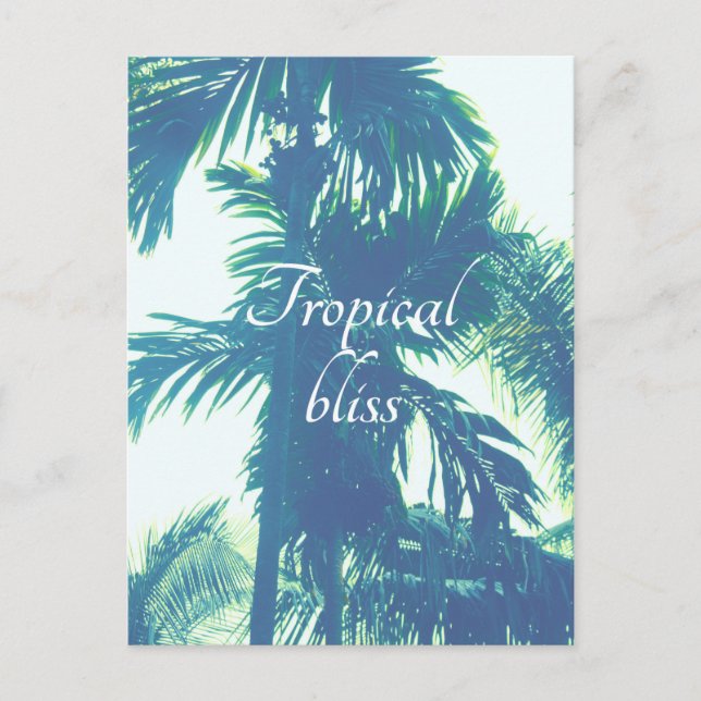 Postal Tropical Bliss (Anverso)