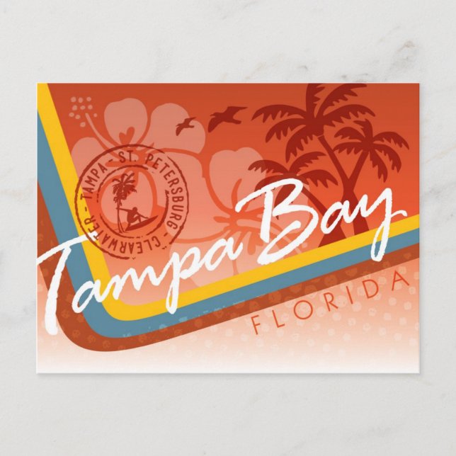 Postal tropical de Tampa Bay (Anverso)
